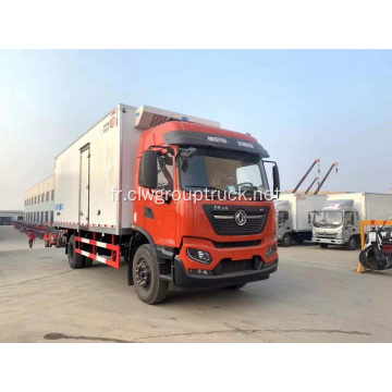 Dongfeng 10ton réfrigérateur alimentaire congélateur boîte camion